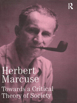 cover image of Towards a Critical Theory of Society